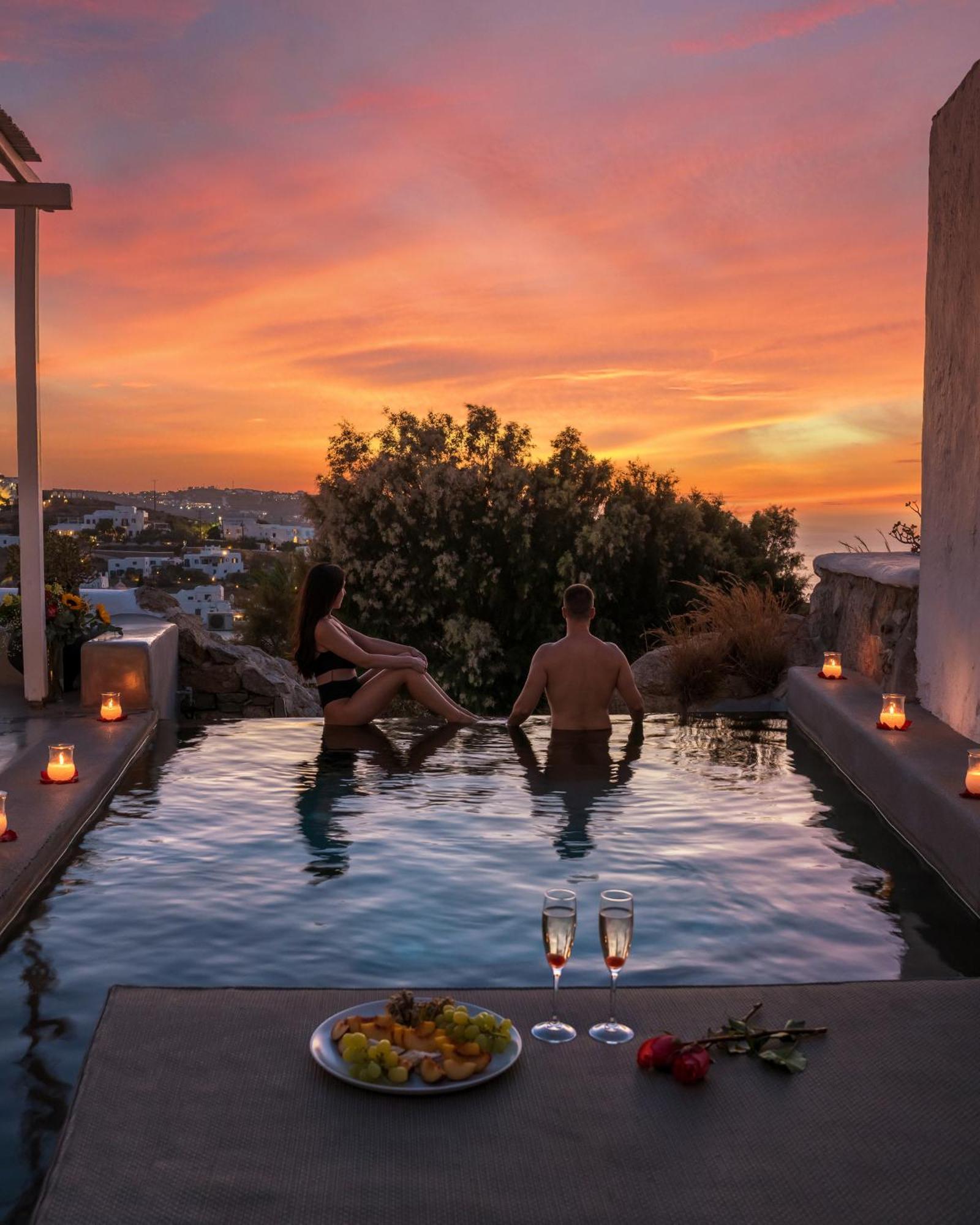 โรงแรมออสตราโก สวีท Mykonos Town ภายนอก รูปภาพ